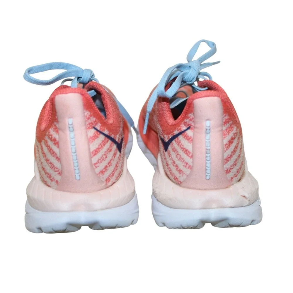 Hoka Mach 5 Running Shoes Womens Size 5 Coral Blue Good Performance Sneakers